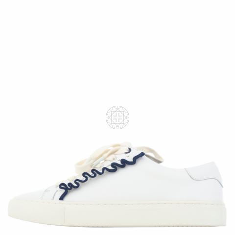 Tory burch ruffle sneaker on sale sale